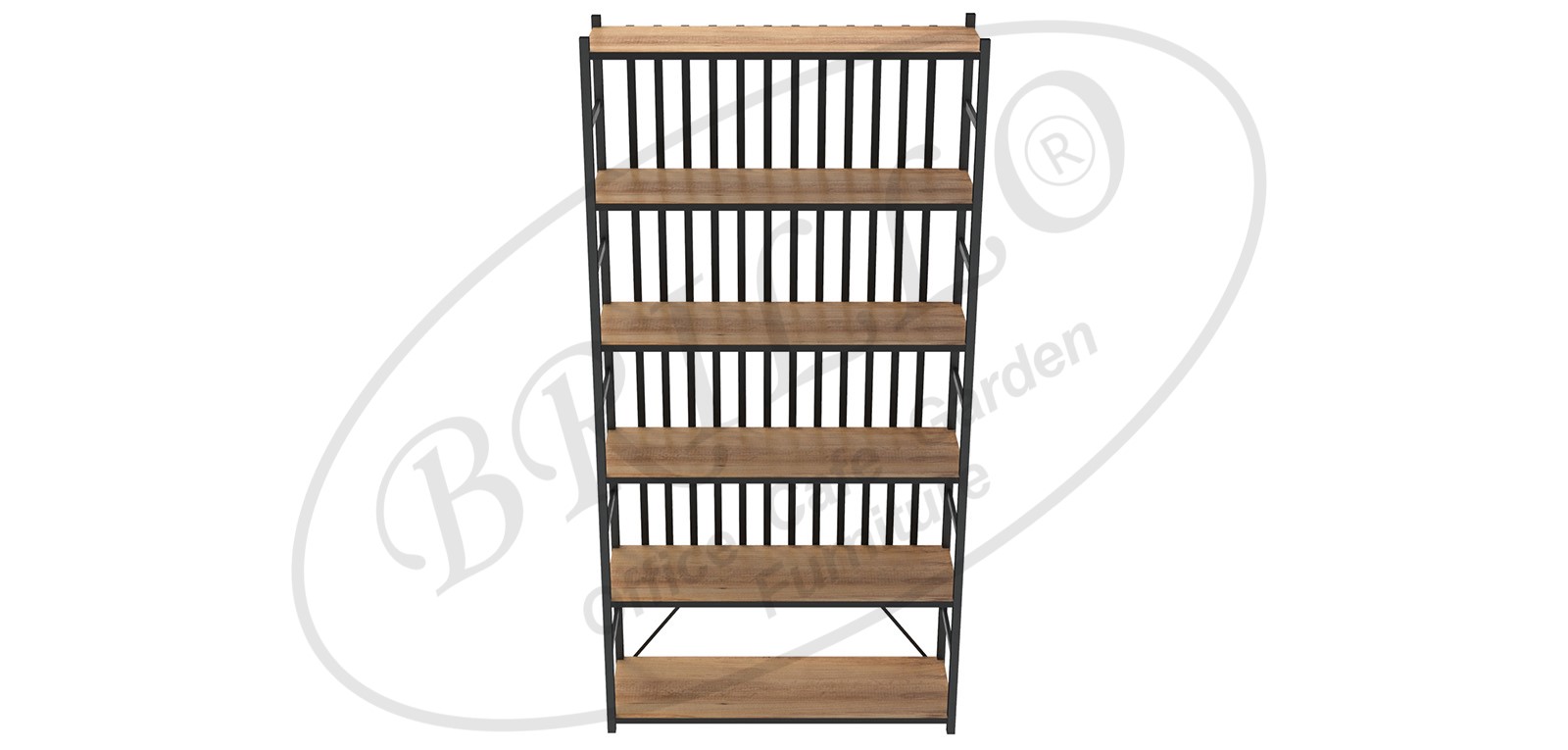 Toli 6'lı Raf 90 cm (Dikey) - Ofis mobilyası - Ofis mobilyaları